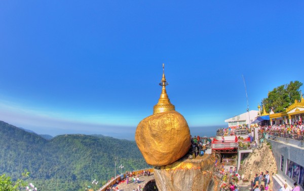 Chiêm ngưỡng chùa Đá Vàng tại Miến Điện