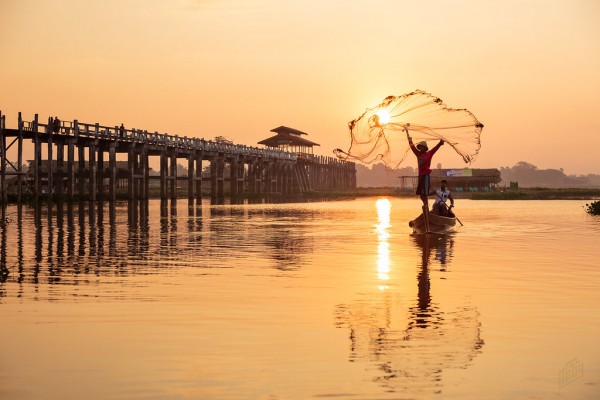 Du lịch Myanmar, cầu Ubein