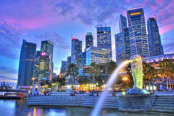 Công viên sư tử nổi tiếng tại Singapore 