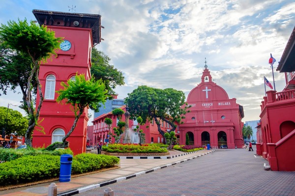 Thành phố màu đỏ Malacca